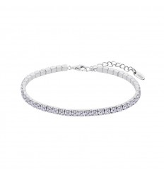 Lotus Silver bracelet silver tone and white zirconia LP3452-2/1