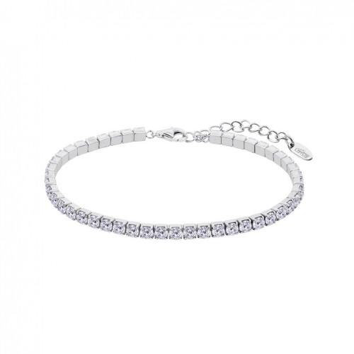 Lotus Silver bracelet silver tone and white zirconia LP3452-2/1