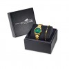 Lotus Old Money women's watch gold steel and green dial 19007/3