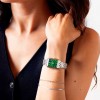 Lotus Old Money women's watch rectangular case and green dial 19008/6