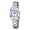 Reloj Lotus mujer Old Money caja cuadrada esfera blanca 19034/2