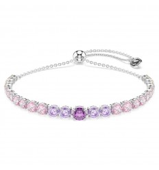 Swarovski Matrix Tennis bracelet round cuts rhodium plated 5751197