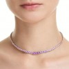 Collar Swarovski Matrix tallas redondas multicolor rodio 5751196