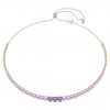 Collar Swarovski Matrix tallas redondas multicolor rodio 5751196