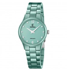 Festina Ceramic women’s green watch F20751/3