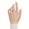 Swarovski Matrix ring mixed sizes multicolor gold‑tone plating
