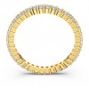 Anell Swarovski Matrix Vittore talla rodona blanc acabat to daurat