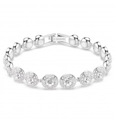 Swarovski Una Angelic bracelet round cut white rhodium plated 5682279