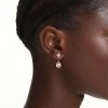 Pendientes Chroma Swarovski tallas mixtas multicolores tono oro 5738478