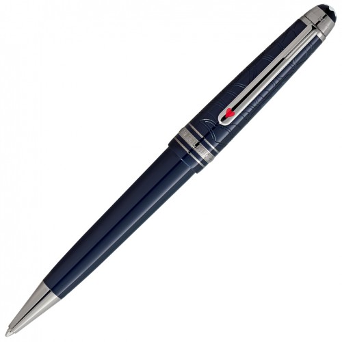 Montblanc Meisterstück Around the World in 80 Days Midsize dark blue ballpoint pen MB132877