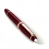 Montblanc Meisterstück Classique burgundy red fountain pen MB133006