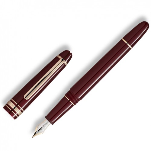Ploma Montblanc Meisterstück Classique vermell burdeos MB133006
