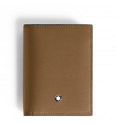 Montblanc Meisterstück sand leather 4 card holder MB220451