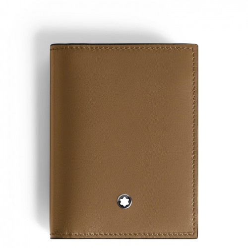 Montblanc Meisterstück sand leather 4 card holder MB220451