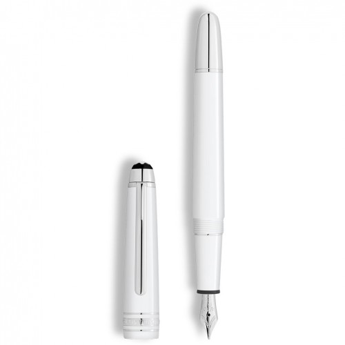 Ploma Montblanc Meisterstück White Classique F blanca MB137116