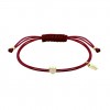 Pulsera Lotus Silver LP3754-2/2 tela y corazón plata dorada circonitas