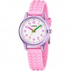 Rellotge Calypso Novedades K5876/1 analògic blanc rosa cautxú 5 ATM