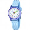 Calypso K5876/2 white blue analogue rubber watch 5 ATM