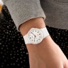Rellotge Calypso Sweet Time K5880/1 Dona Esfera Blanca corretja blanca