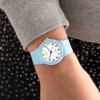 Reloj Calypso Sweet Time K5880/3 mujer azul claro esfera blanca