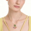 Swarovski Gema Pendant Mixed Cuts Hanging Crystals Multicolour Gold Tone Plating 5741587