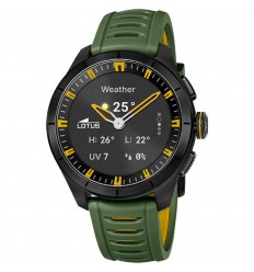 Lotus Connected Full D 20001/7 men's black khaki green smartwatch