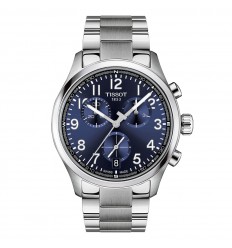 Tissot Chrono L watch blue dial steel bracelet T1164171104200