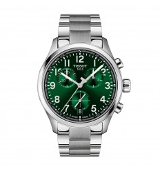 Rellotge Tissot Chrono L 42 mm esfera verda braçalet acer T1164171109200