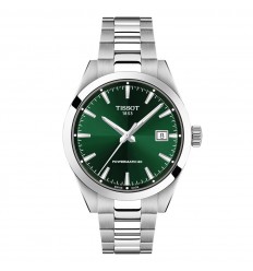 Reloj Tissot Gentleman 38 mm automático esfera verde T1658071109100