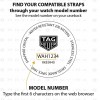 Carregador de peu TAG Heuer Connected E5 45mm EX2033 només models SBT8A