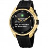 Lotus Connected Full D 20002/5 men's hybrid watch gold case black strap