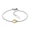 olsera Bicolor Dona Calvin Klein Duality 35000955 Acer amb Recobriment PVD Or