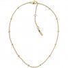 Collar Doble Dorado Mujer Calvin Klein Layered 35000950 Acero Inoxidable Cadena Bolas