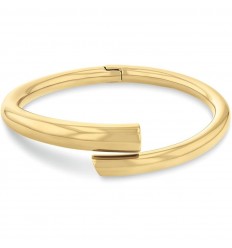 Brazalete Dorado Mujer Calvin Klein Spiral 35000763 Acero