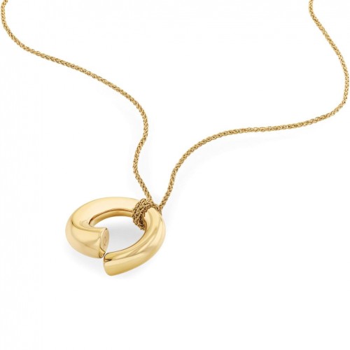 Collar Daurat Penjoll Spiral Dona Calvin Klein Spiral 35000761