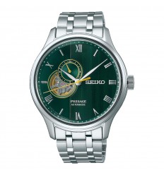 Reloj Seiko Presage SSA463J1 Japanese Garden verde 41,8 mm