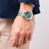 Lotus 19002/4 men’s watch steel green dial steel bracelet 10 ATM
