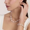 Polsera ajustable acer amb perles de petxina de Kidult 831229