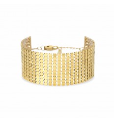Kidult gold-plated disc chain bracelet 831248