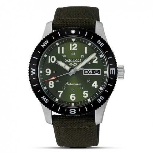 Seiko 5 Sports HDB008K1 Field Series 4R36 41mm 100m amb brúixola numpy