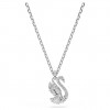 Penjoll Swarovski Swan cigne talles mixtes blanc bany rodi 5754347