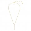Collar Y Swarovski Mesmera 5747997 blanco dorado piedra Swarovski