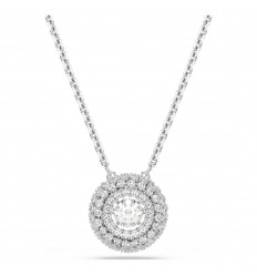 Penjoll Sublima Swarovski 5738246 pedra blanca rodona bany de rodi