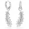 Arracades Vienna Swarovski 5754272 ploma blanca bany de rodi