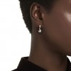 Pendientes Chroma Swarovski 5757815 azul acabado en oro de 18 quilates