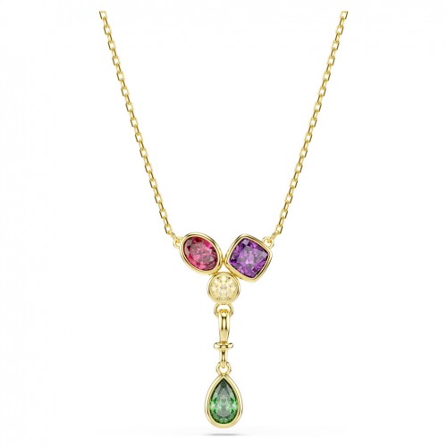 Collar Imber Y Swarovski tallas mixtas multicolor tono oro 5753261