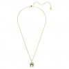Penjoll Millenia Swarovski 5764821 vidres verds coixí bany to or