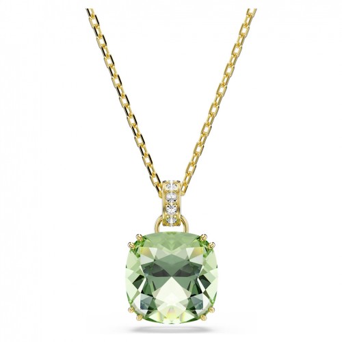 Penjoll Millenia Swarovski 5764821 vidres verds coixí bany to or