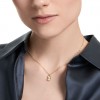 Penjoll Swarovski Swan talles mixtes blanc to or 5754626
