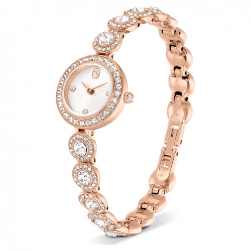 Reloj Swarovski Una Angelic pulsera cristal tono oro rosa 5753309